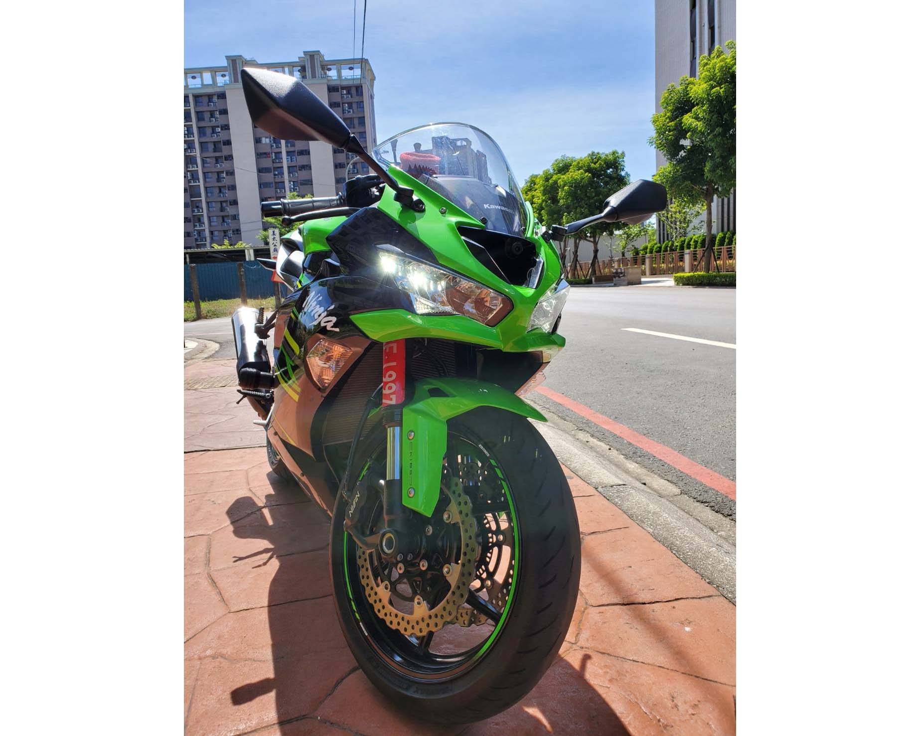 KAWASAKI 19年 ZX6R ZX636 ABS 公司車保固中